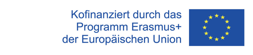 Logo: Kofinanziert durch das Programm Erasmus+ der Europäischen Union.